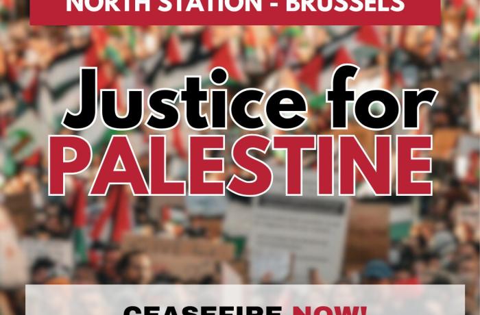 manifestatie Gaza 21 januari 2024